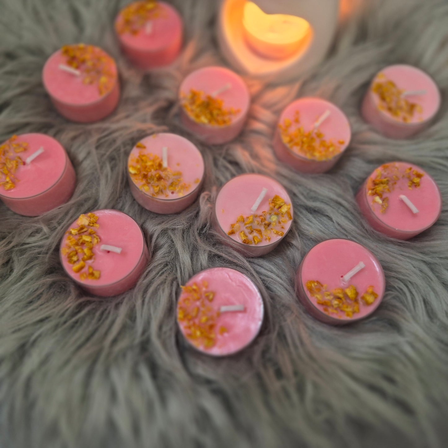 Velas de Té con aroma ZUMO DE LUZ