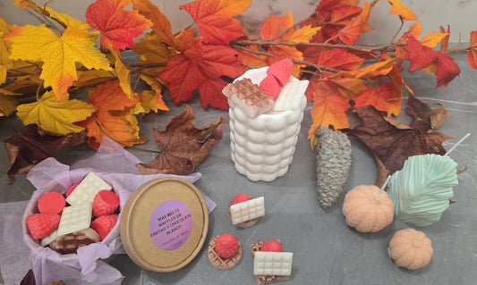 Wax Melts de Waffle, chocolate blanco y fresa