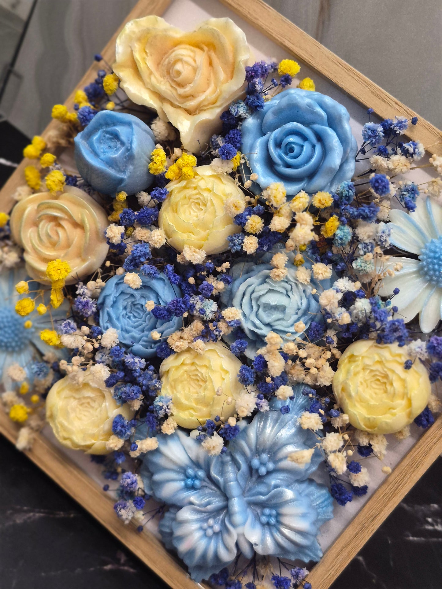Cuadro flores aromáticas