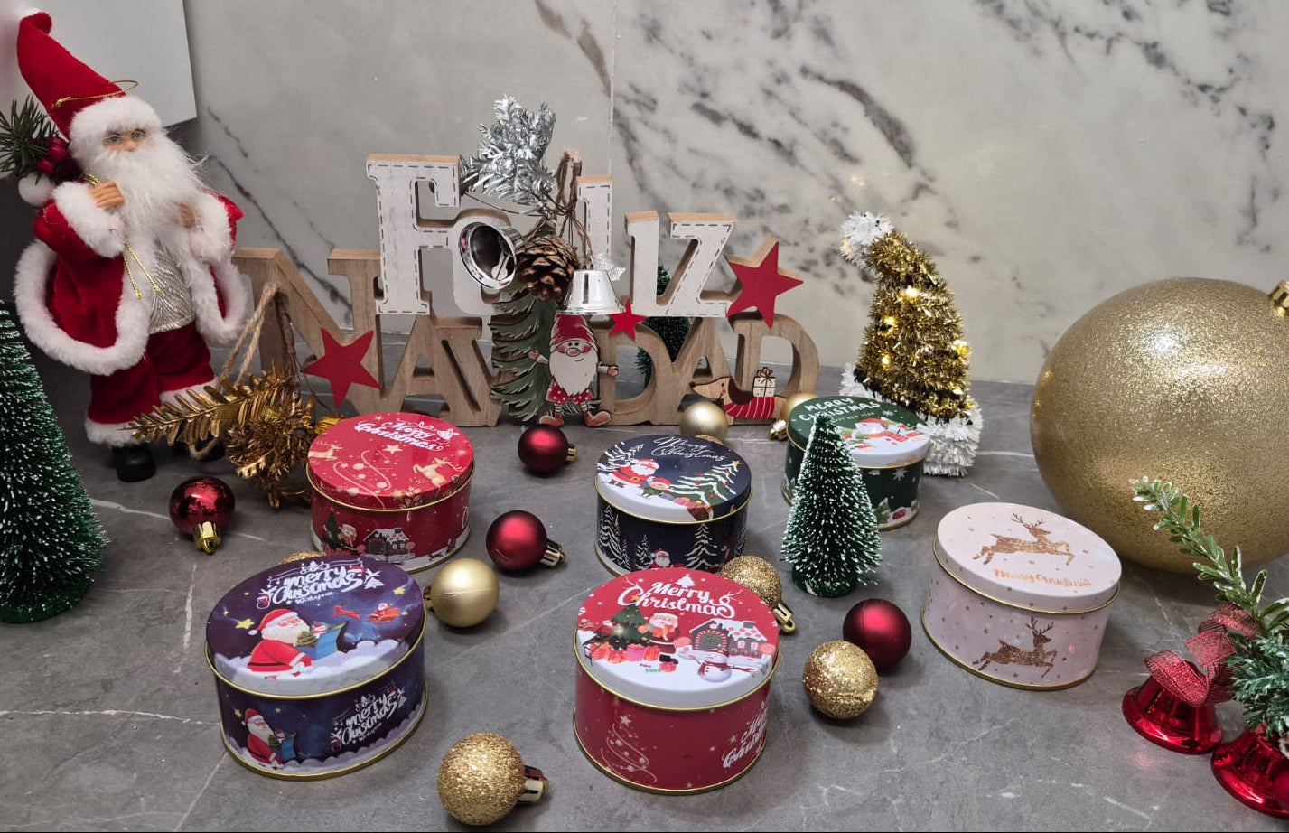 Vela Lata Navideña