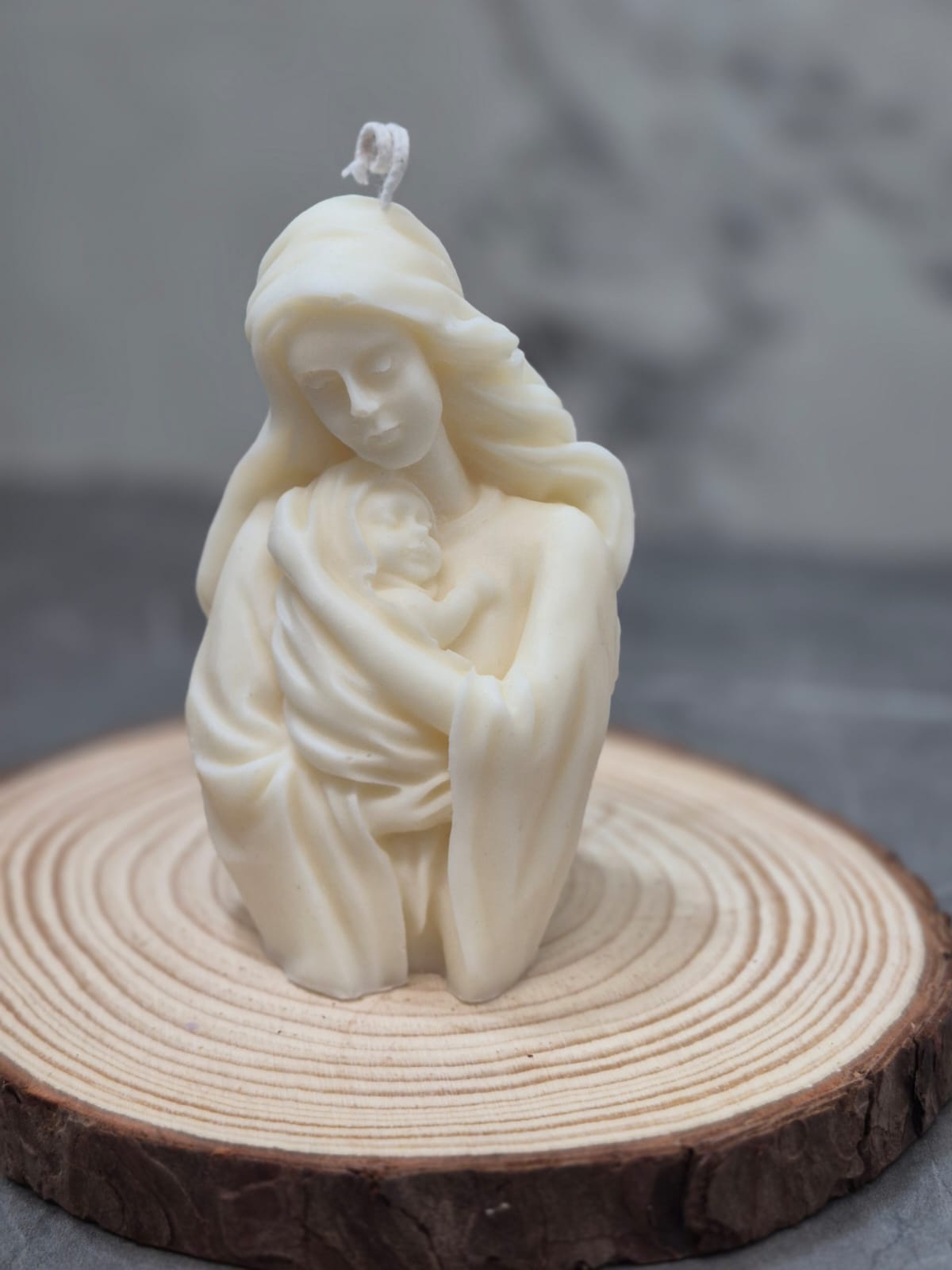 Vela Virgen María con Niño