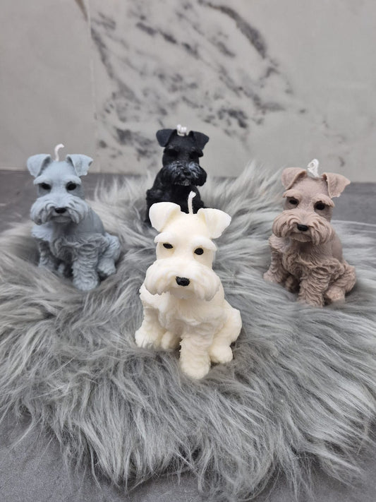 Vela Decorativa Schnauzer