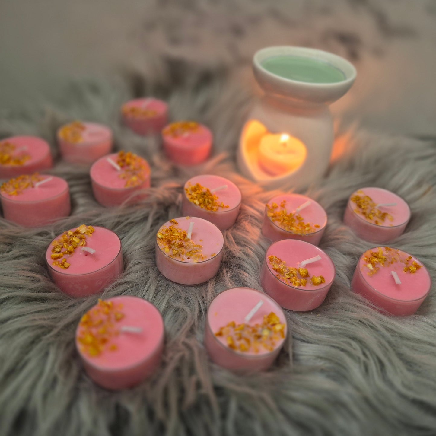 Velas de Té con aroma ZUMO DE LUZ