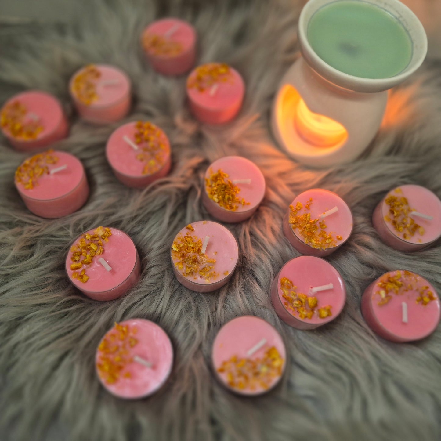 Velas de Té con aroma ZUMO DE LUZ