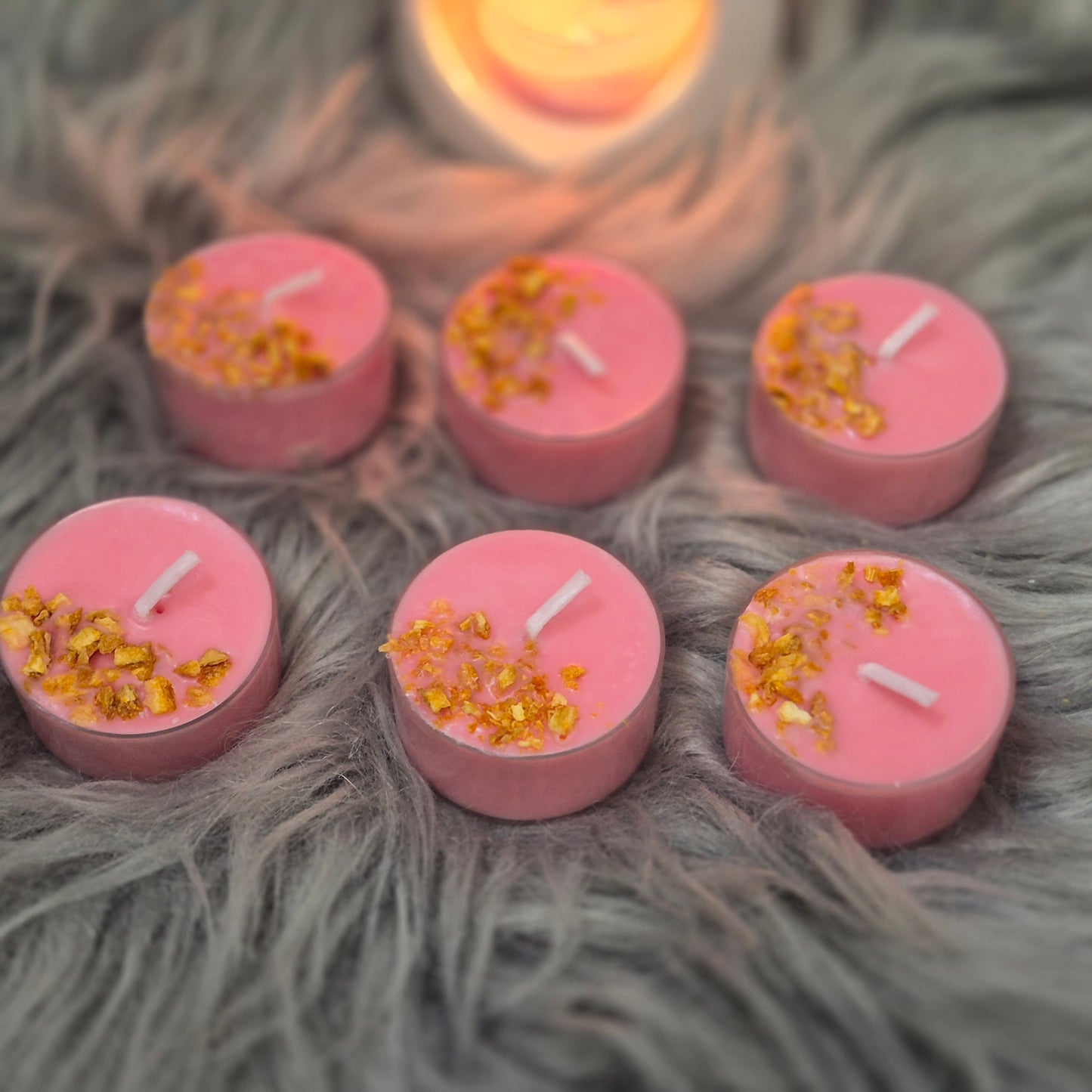 Velas de Té con aroma ZUMO DE LUZ