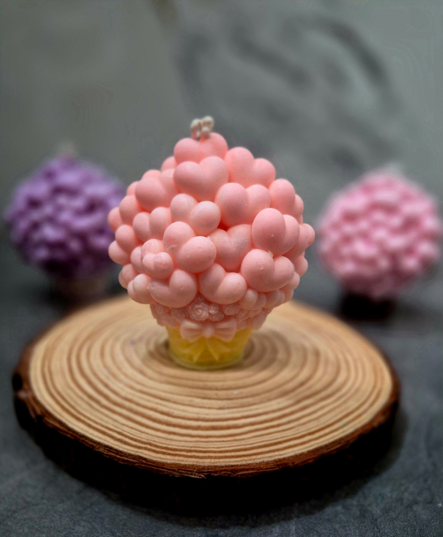 Vela Cesta de Corazones