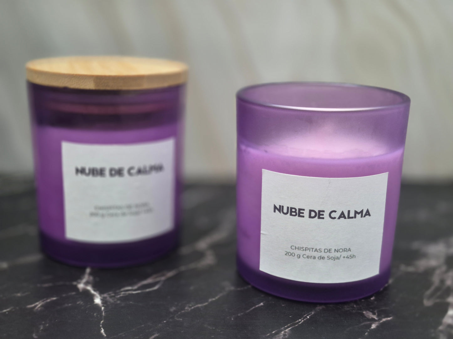 Vela en vaso Nube de Calma