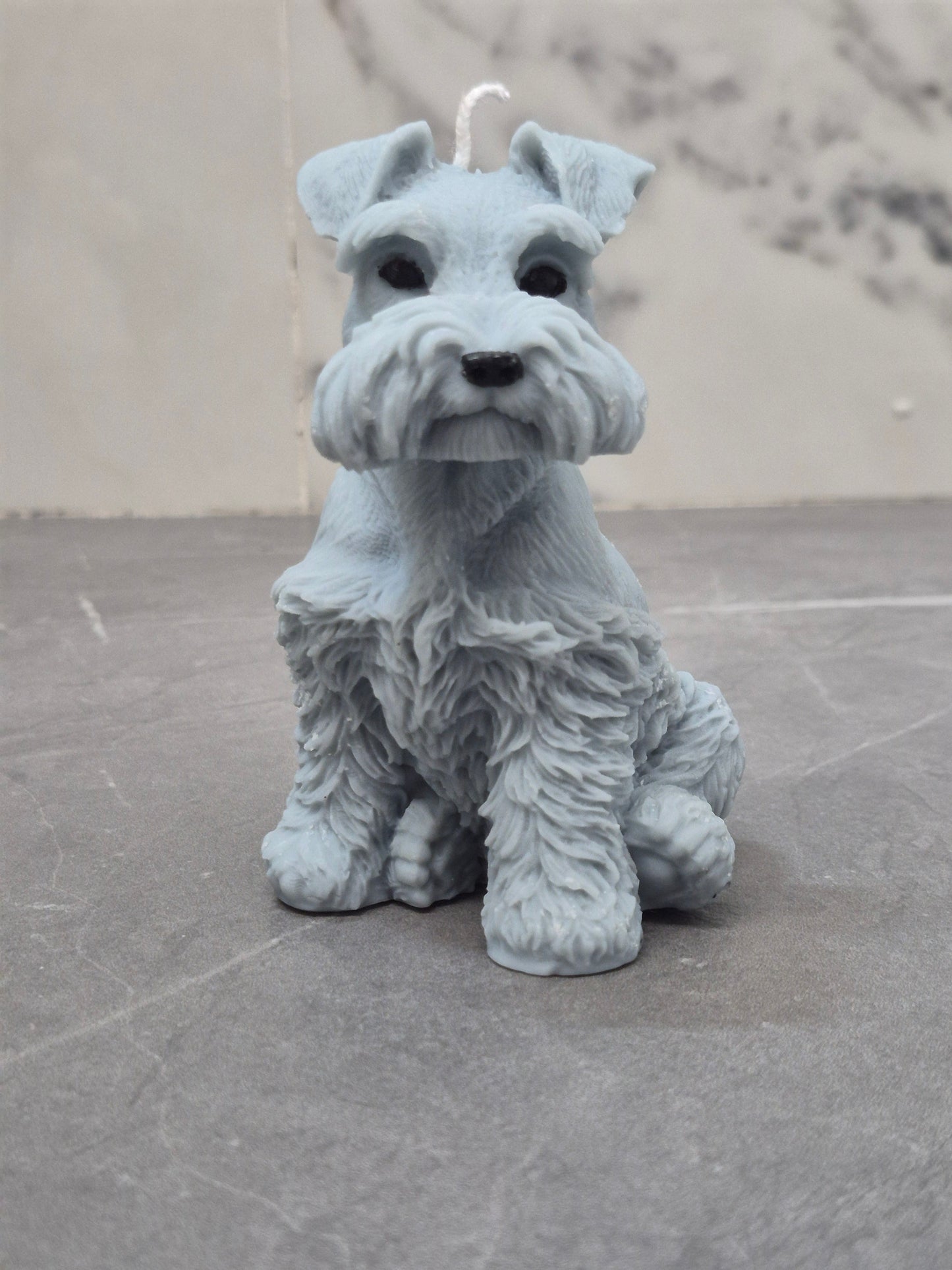 Vela Decorativa Schnauzer