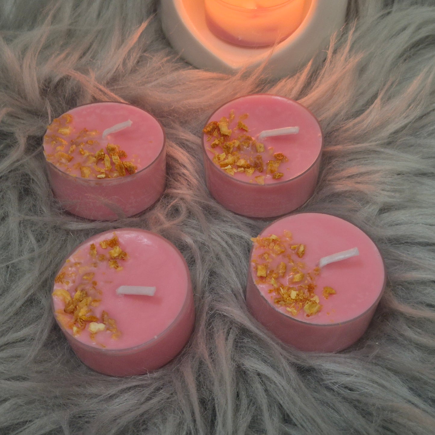 Velas de Té con aroma ZUMO DE LUZ