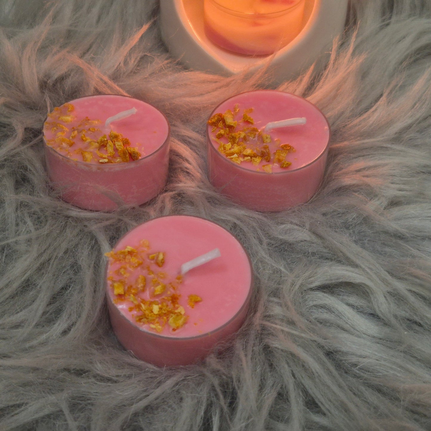 Velas de Té con aroma ZUMO DE LUZ